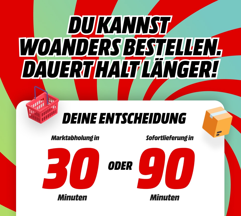 Du kannst woanders bestellen. Dauert halt länger! 