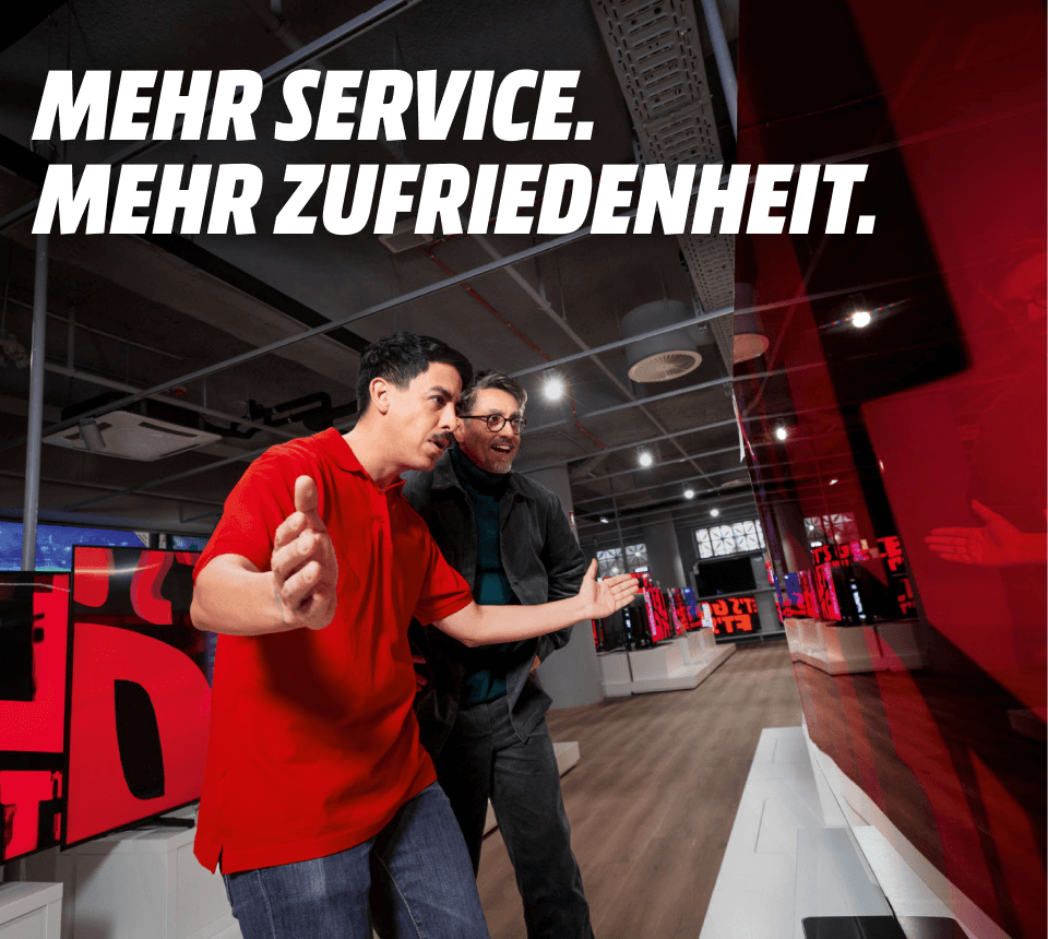 Mehr Service. Mehr Zufriedenheit.