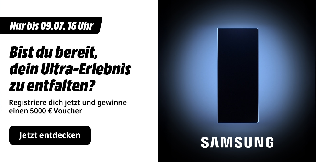 Registriere dich bei der Samsung Aktion und gewinne einen 5000€ Gutschein